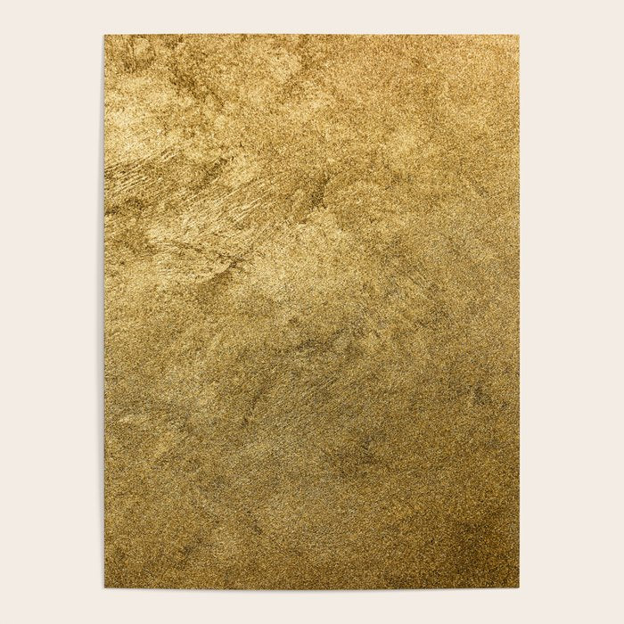 Golden texture background. Vintage gold. Poster Gallery Image 4