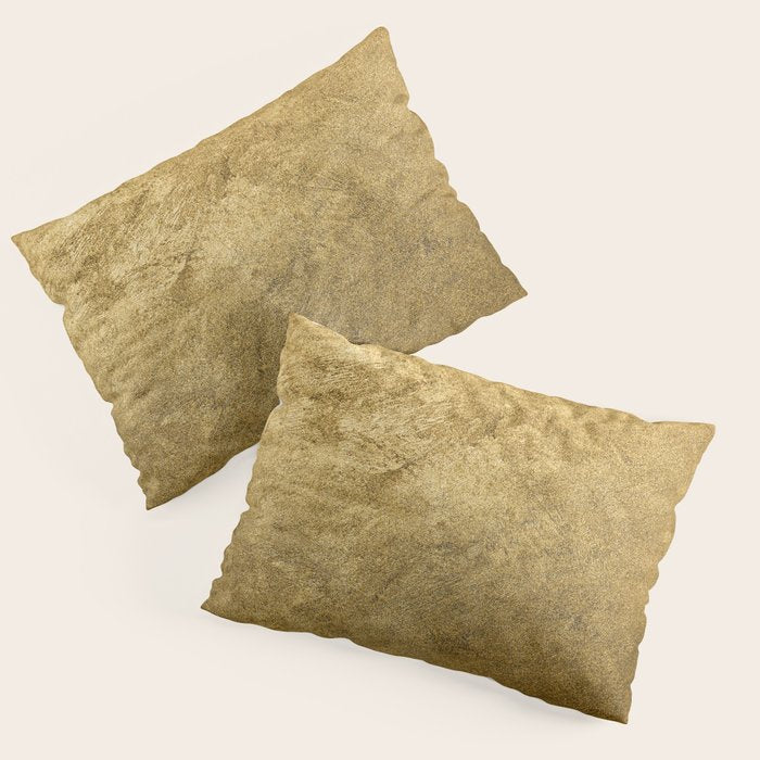 Golden texture background. Vintage gold. Pillow Sham Gallery Image 1