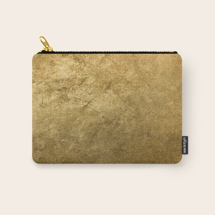 Golden texture background. Vintage gold. Carry All Pouch Gallery Image 1