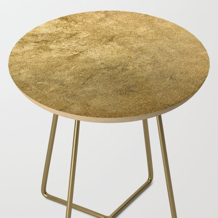 Golden texture background. Vintage gold. Side Table Gallery Image 2