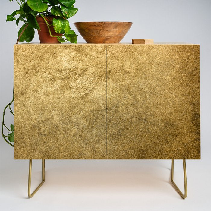 Golden texture background. Vintage gold. Credenza Gallery Image 1