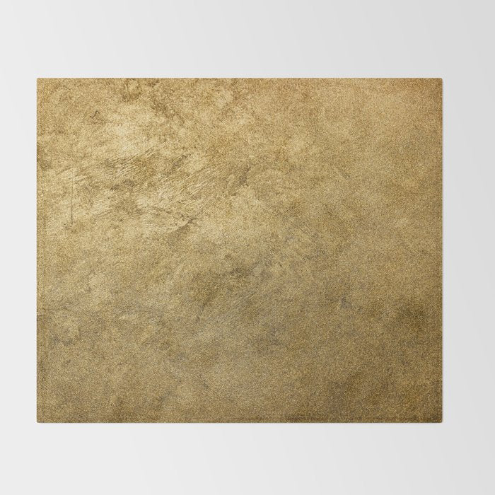 Golden texture background. Vintage gold. Throw Blanket Gallery Image 2
