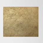 Golden texture background. Vintage gold. Throw Blanket Gallery Image 2