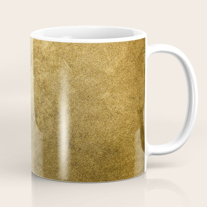 Golden texture background. Vintage gold. Coffee Mug Gallery Image 1