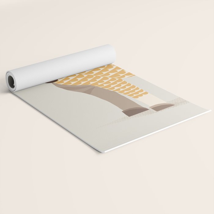 Whimsical Zebra Yoga Mat Gallery Image 2