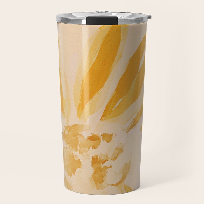 Sun Blooming Flower Travel Mug Gallery Image 1