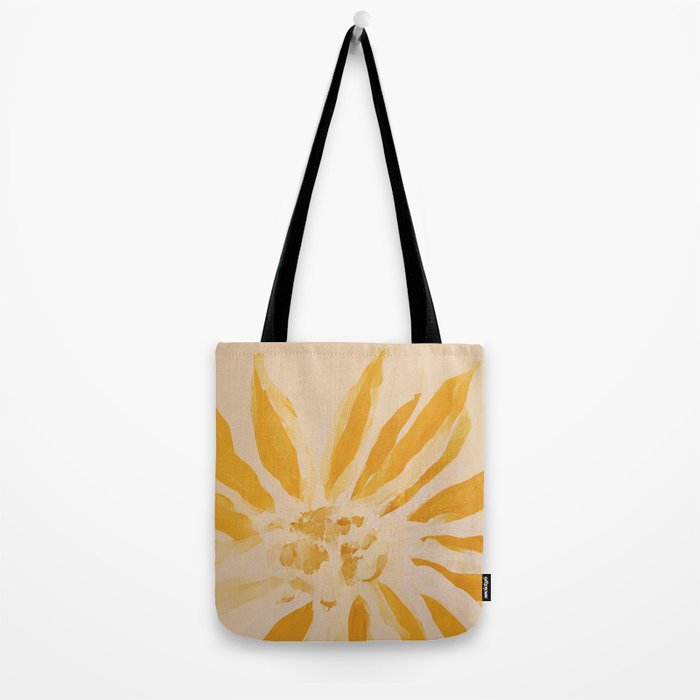 Sun Blooming Flower Tote Bag Gallery Image 2