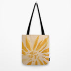 Sun Blooming Flower Tote Bag Gallery Image 2