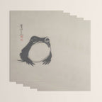 Matsumoto Hoji Frog Japanese Woodblock Art Wrapping Paper Gallery Image 3