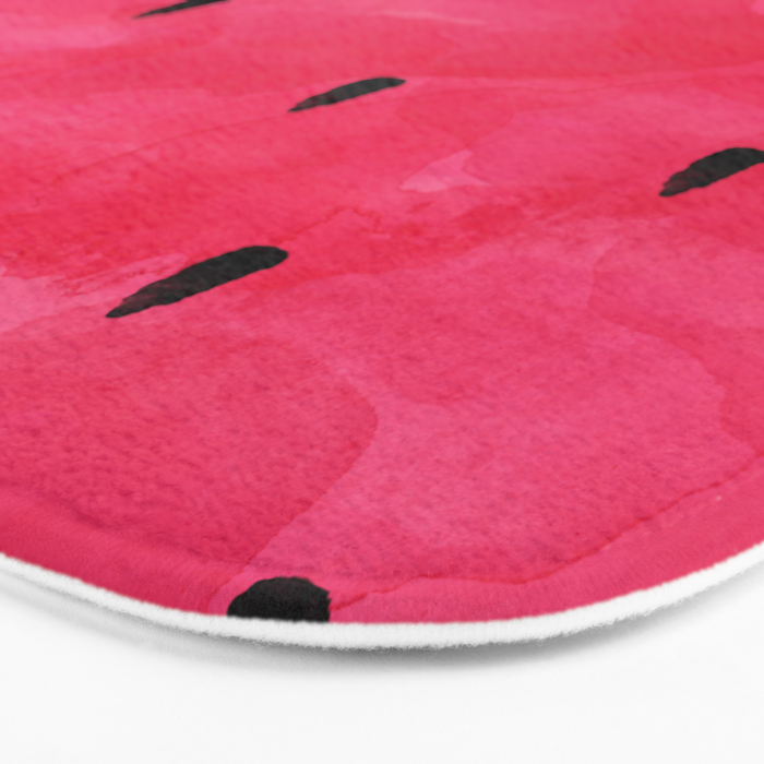 Watermelon Abstract Bath Mat Gallery Image 3