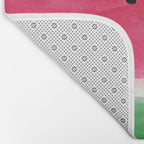 Watermelon Abstract Bath Mat Gallery Image 2