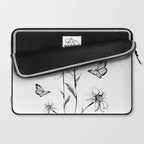 Flowers and butterflies 2 Laptop Sleeve Gallery Image 2
