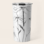 Flowers and butterflies 2 Travel Mug Gallery Image 1