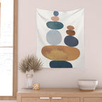 Balancing Stones 31 Wall Tapestry Gallery Image 2