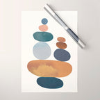 Balancing Stones 31 Wrapping Paper Gallery Image 1