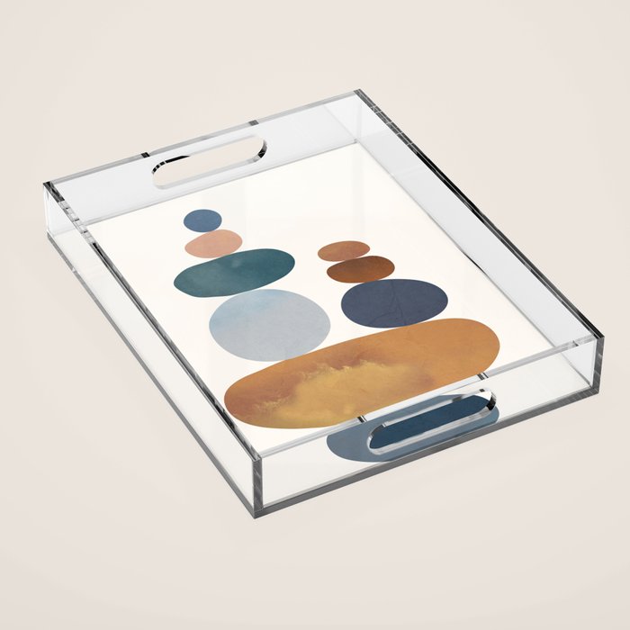 Balancing Stones 31 Acrylic Tray Gallery Image 1