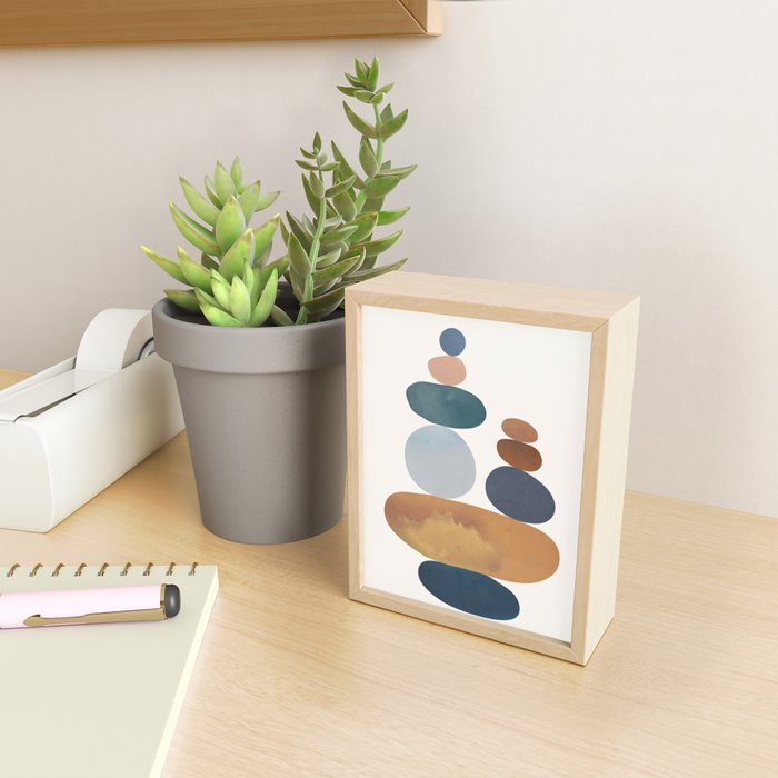 Balancing Stones 31 Mini Art Print Gallery Image 2