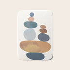 Balancing Stones 31 Bath Mat Gallery Image 1