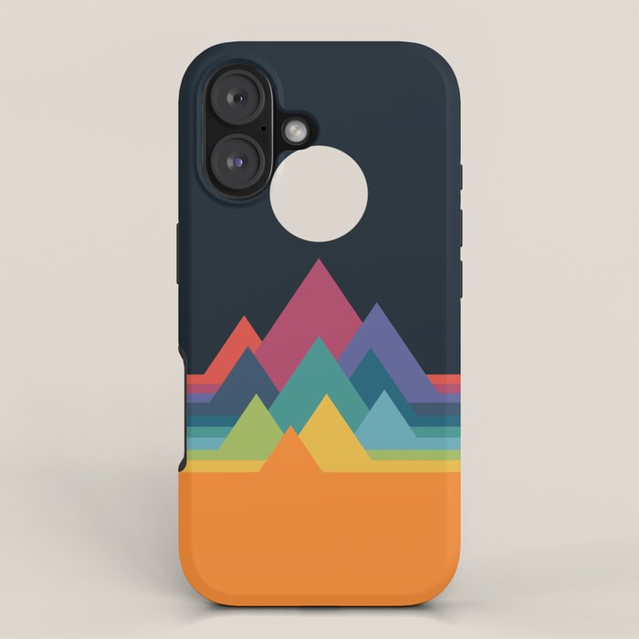 Whimsical Mountains iPhone Case Gallery Image 1