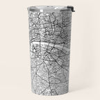 London Map White Travel Mug Gallery Image 2