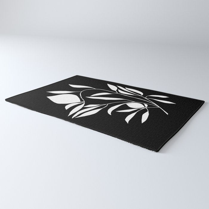 Lemon Tree In Black  Rug Gallery Image 3