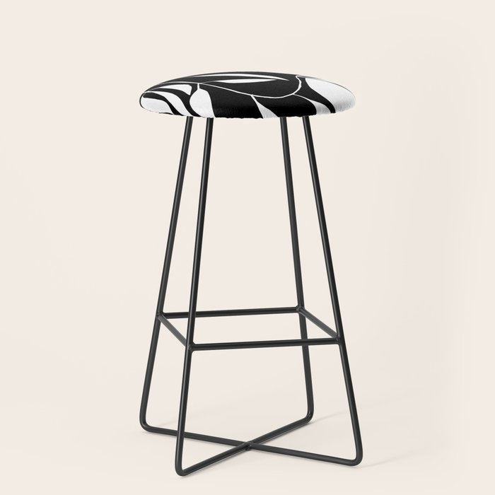 Lemon Tree In Black  Stool Gallery Image 1