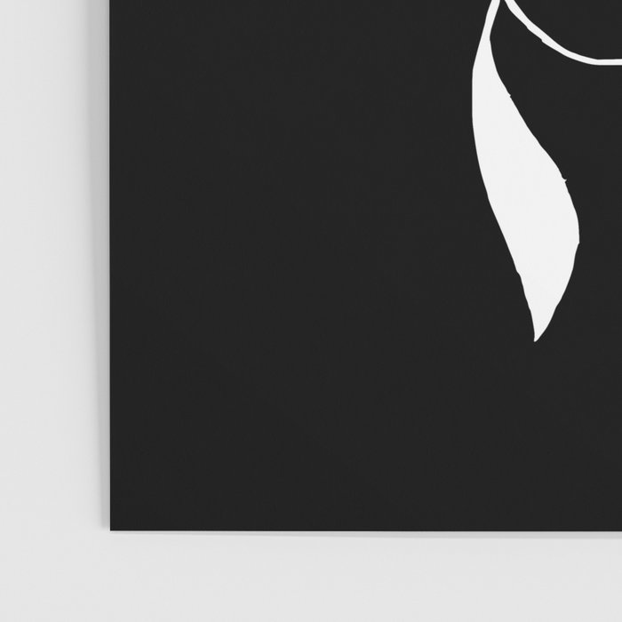 Lemon Tree In Black  Poster Gallery Image 3