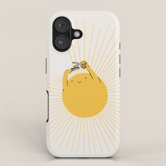 Summer Hair Cut iPhone Case Gallery Image 1