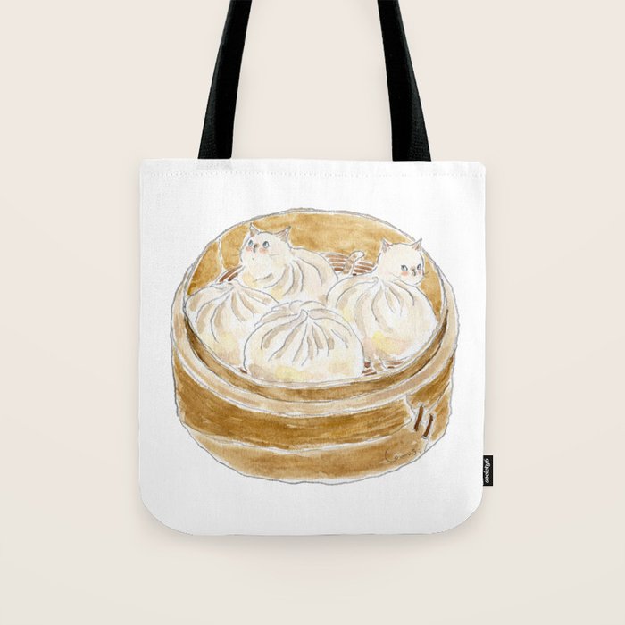 Meatbun Cats Tote Bag Gallery Image 1