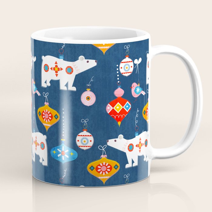 Christmas Retro decorations no2 Coffee Mug Gallery Image 1