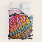 Stay Stellar Sister Duvet Cover Gallery Image 6