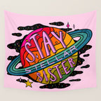 Stay Stellar Sister Wall Tapestry Gallery Image 4
