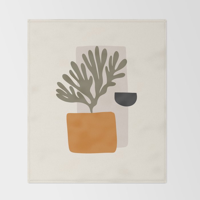 Exhibition poster Henri Matisse-Florentia. Throw Blanket Gallery Image 2