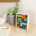 Geometric Colorful Modern Design Artwork  Mini Art Print Gallery Image 2