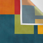 Geometric Colorful Modern Design Artwork  Wall Tapestry Gallery Image 3