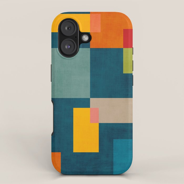 Geometric Colorful Modern Design Artwork  iPhone Case Gallery Image 1