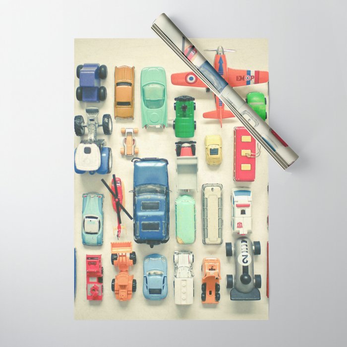 Free Parking Wrapping Paper Gallery Image 1
