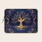 Colorful Tree of Life - Yggdrasil  Laptop Sleeve Gallery Image 1