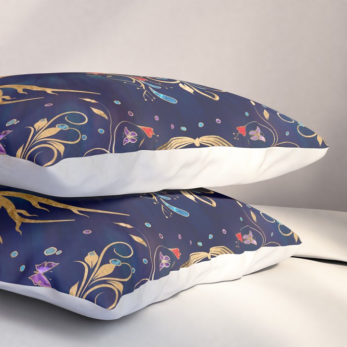 Colorful Tree of Life - Yggdrasil  Pillow Sham Gallery Image 3