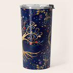 Colorful Tree of Life - Yggdrasil  Travel Mug Gallery Image 2