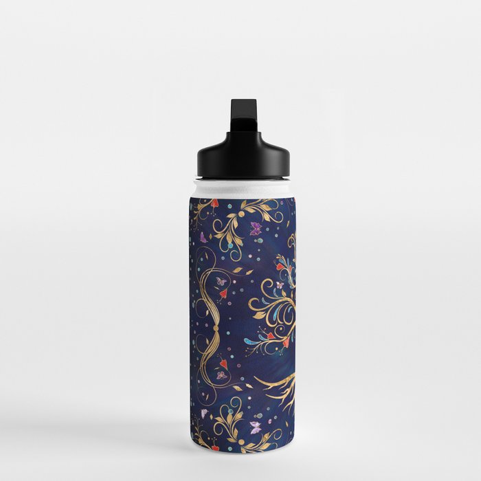 Colorful Tree of Life - Yggdrasil  Water Bottle Gallery Image 3