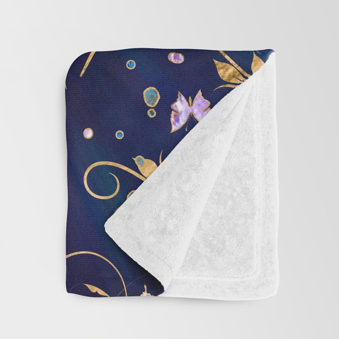 Colorful Tree of Life - Yggdrasil  Throw Blanket Gallery Image 3