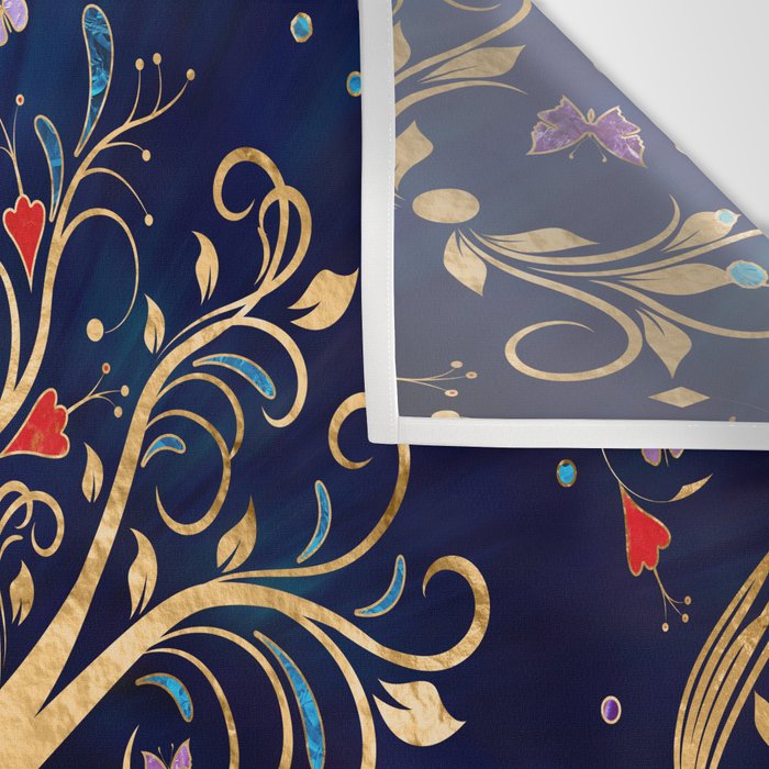 Colorful Tree of Life - Yggdrasil  Wall Tapestry Gallery Image 3