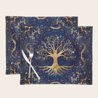 Colorful Tree of Life - Yggdrasil  Placemat Gallery Image 1