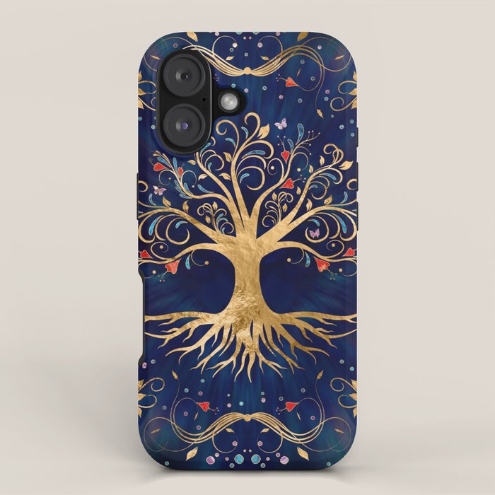 Colorful Tree of Life - Yggdrasil  iPhone Case Gallery Image 1