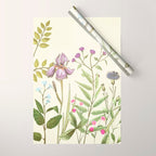 Little Blooming Wildflowers Wrapping Paper Gallery Image 1