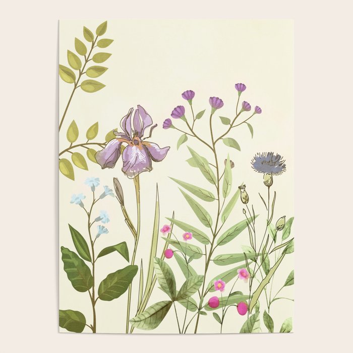 Little Blooming Wildflowers Poster Gallery Image 4