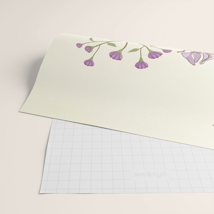 Little Blooming Wildflowers Wrapping Paper Gallery Image 2