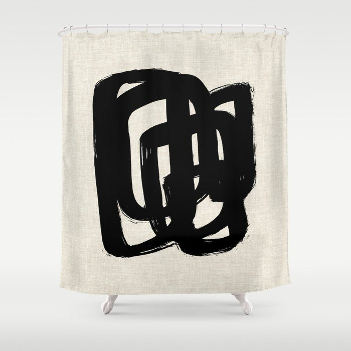 A Heavy Thought Shower Curtain Gallery Image 1