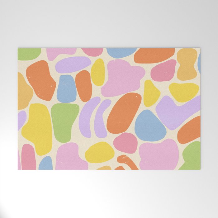 Pastel stones Welcome Mat Gallery Image 1